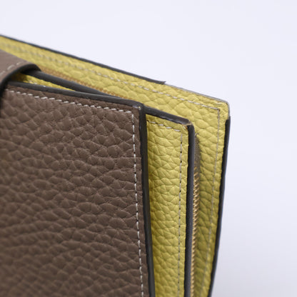 BONAVENTURA ボナベンチュラ BWAT31R-ETYE ベルテッド マルチ ミディアム ウォレット シュリンクレザー 二つ折り財布（小銭入れあり）