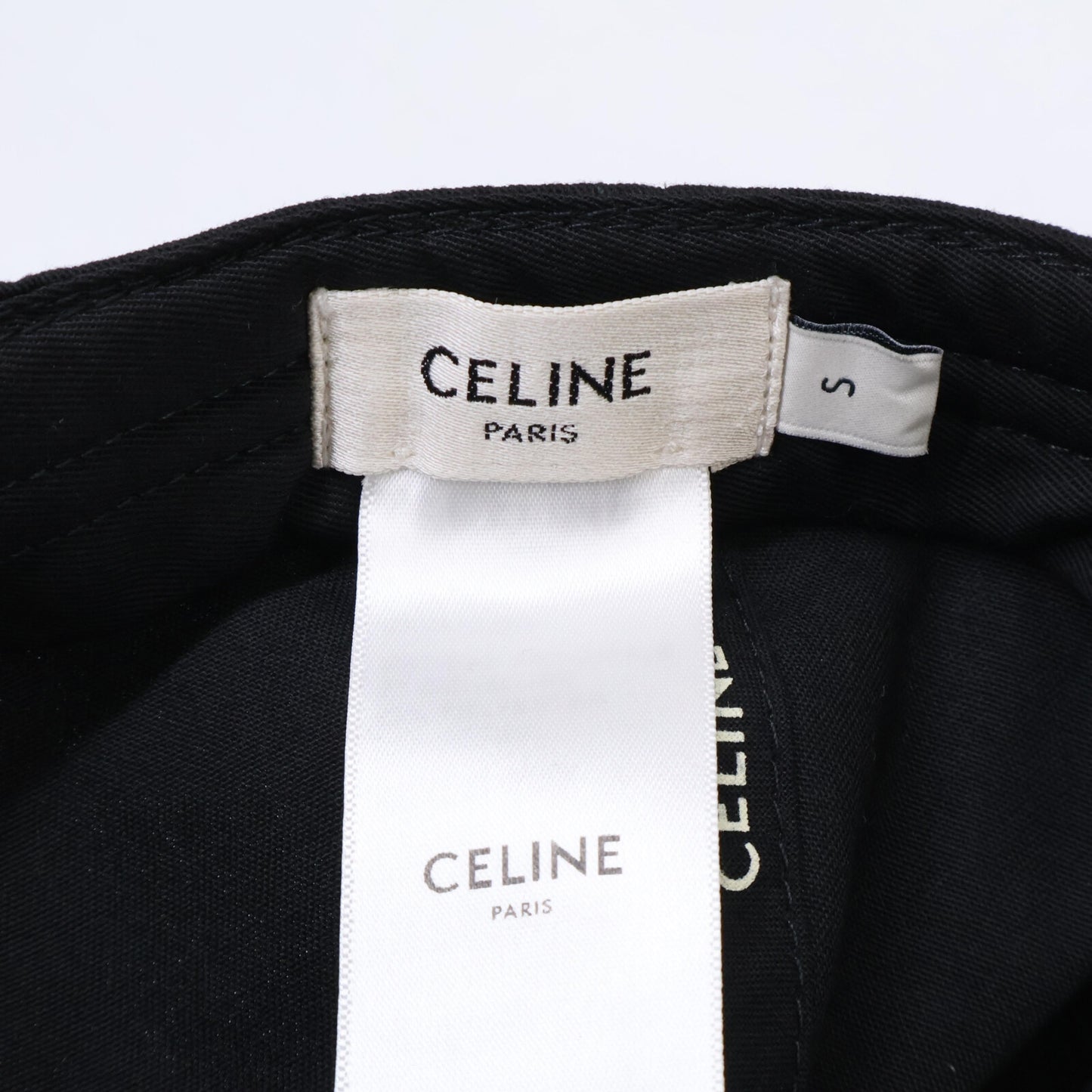 CELINE セリーヌ 【美品/国内正規】2AUA1242N CELINE ベースボールキャップ 帽子 S