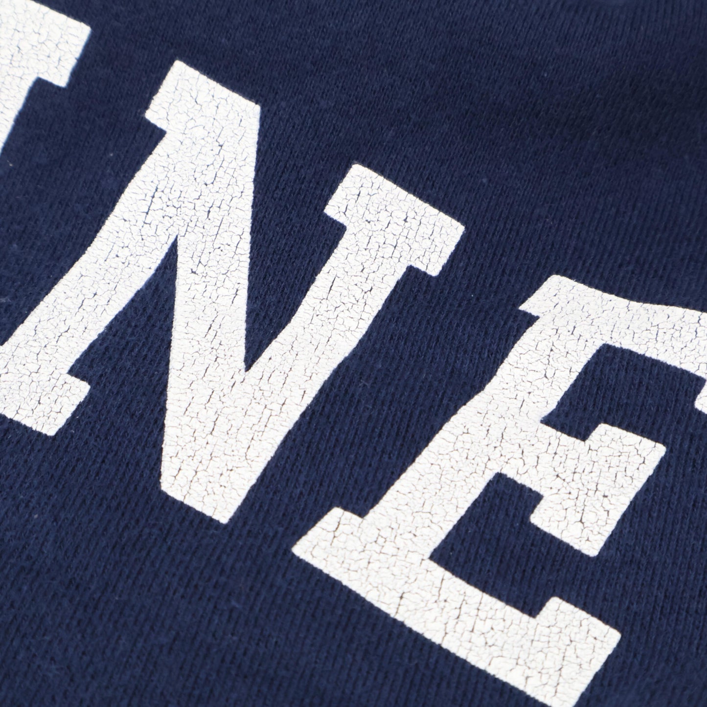 CELINE セリーヌ 2Y09E649W ﾈｲﾋﾞｰ ｸﾗｯｸ加工 ｽｳｪｯﾄﾛｺﾞﾄﾚｰﾅ トップス L