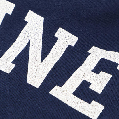 CELINE セリーヌ 2Y09E649W ﾈｲﾋﾞｰ ｸﾗｯｸ加工 ｽｳｪｯﾄﾛｺﾞﾄﾚｰﾅ トップス L