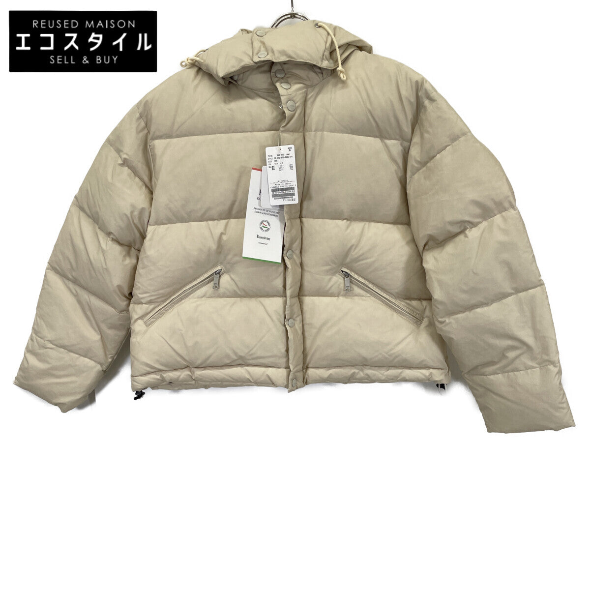 STAMMBAUM シュタンバウム L'Appartement別注 ｼﾛ BASE-DWB01 22010570003630 OLMETEX SHORT DOWN JACKET ジャケット Ｆ