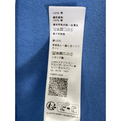 CELINE セリーヌ 2Y468670Q ﾌﾞﾙｰ ﾙｰｽﾞ ﾌｰﾃﾞｨｰ トップス M