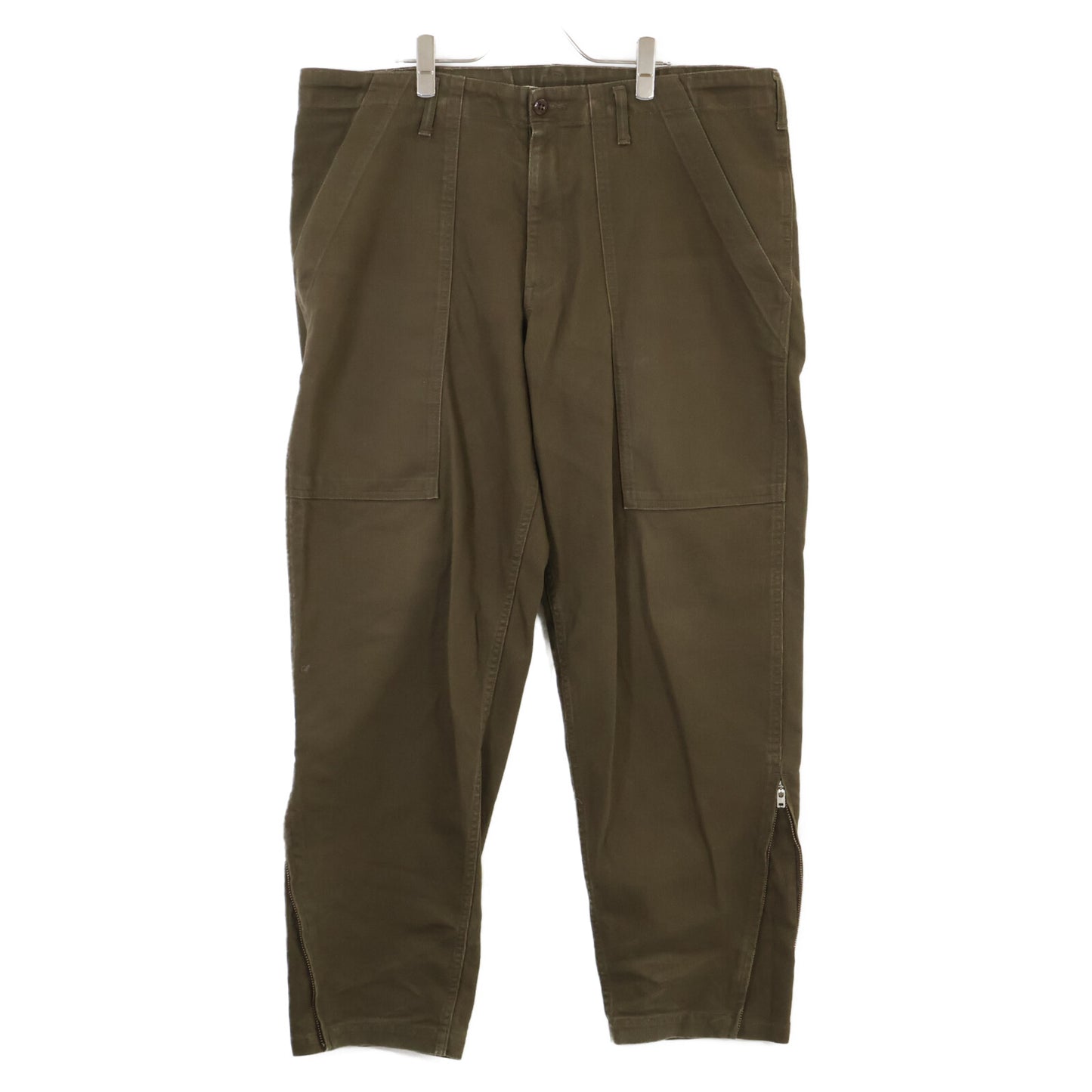 BLACK Scandal Yohji Yamamoto ブラックスキャンダルヨウジヤマモト 22AW HE-P99-047 ｶｰｷ ﾜｲﾄﾞﾊﾟﾝﾂ ボトムス 2