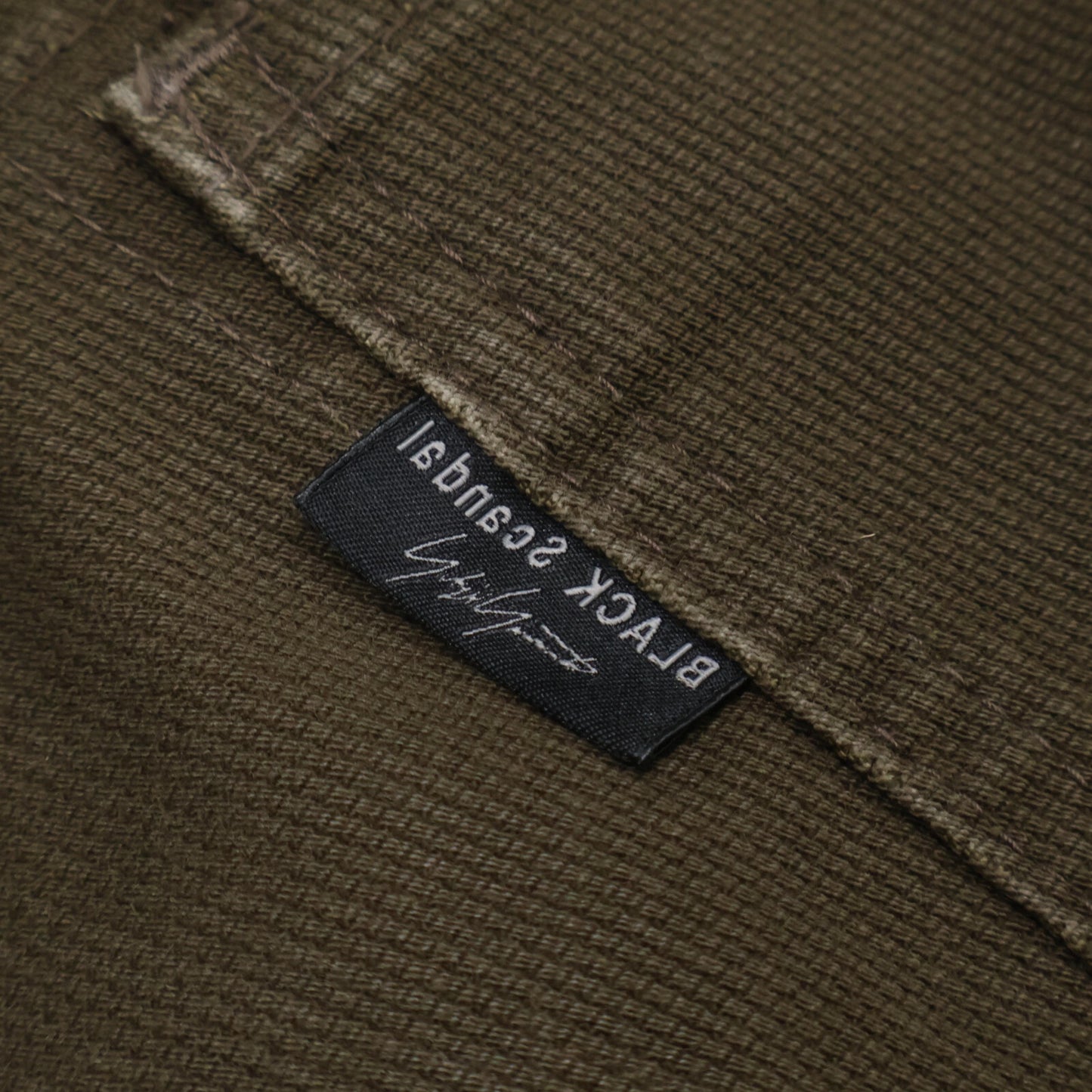 BLACK Scandal Yohji Yamamoto ブラックスキャンダルヨウジヤマモト 22AW HE-P99-047 ｶｰｷ ﾜｲﾄﾞﾊﾟﾝﾂ ボトムス 2