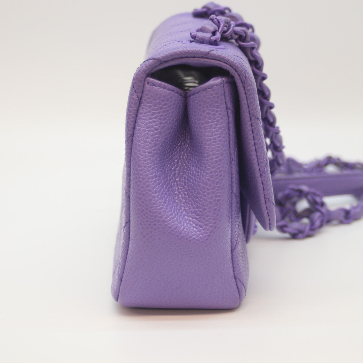 CHANEL シャネル 29番 AS1784 ｷｬﾋﾞｱ ﾊﾟｰﾌﾟﾙ ﾐﾆﾏﾄﾗｯｾ ﾐﾆﾌﾗｯﾌﾟ ｼｮﾙﾀﾞｰﾊﾞｯｸﾞ ショルダーバッグ