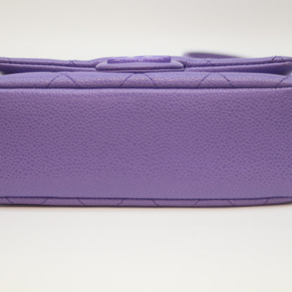 CHANEL シャネル 29番 AS1784 ｷｬﾋﾞｱ ﾊﾟｰﾌﾟﾙ ﾐﾆﾏﾄﾗｯｾ ﾐﾆﾌﾗｯﾌﾟ ｼｮﾙﾀﾞｰﾊﾞｯｸﾞ ショルダーバッグ