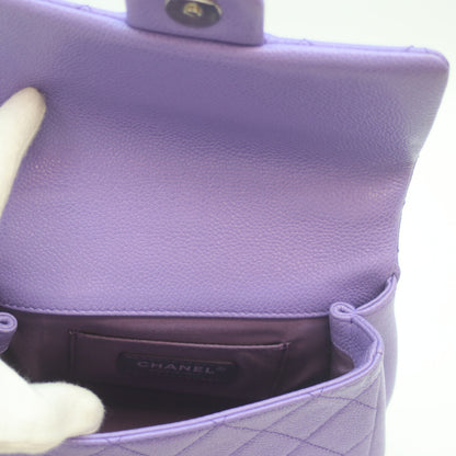 CHANEL シャネル 29番 AS1784 ｷｬﾋﾞｱ ﾊﾟｰﾌﾟﾙ ﾐﾆﾏﾄﾗｯｾ ﾐﾆﾌﾗｯﾌﾟ ｼｮﾙﾀﾞｰﾊﾞｯｸﾞ ショルダーバッグ