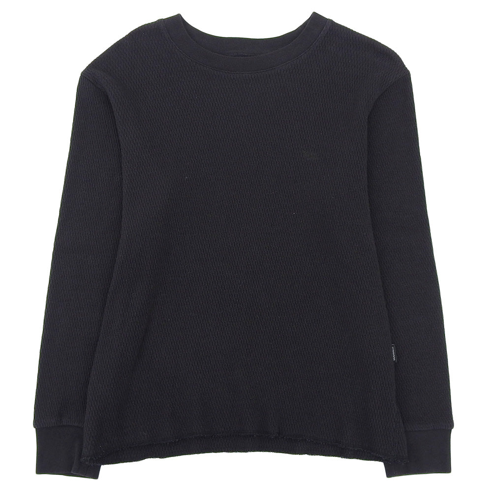 1piu1uguale3 ウノピゥウノウグァーレトレ L/S CREW-NECK トップス メンズ ブラック 4 MRT297 トップス 40