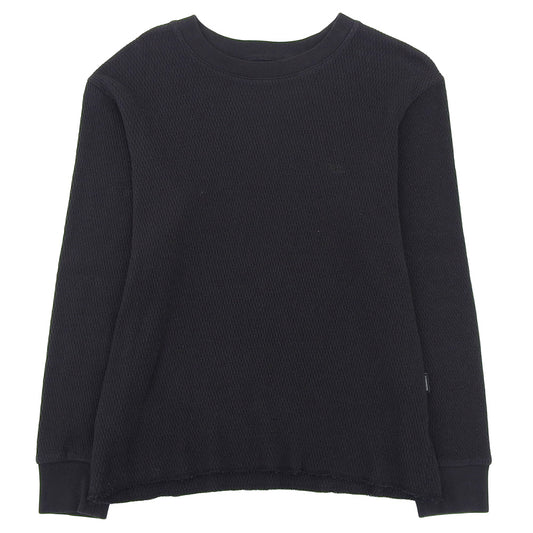 1piu1uguale3 ウノピゥウノウグァーレトレ L/S CREW-NECK トップス メンズ ブラック 4 MRT297 トップス 40