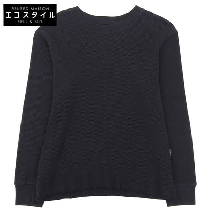 1piu1uguale3 ウノピゥウノウグァーレトレ L/S CREW-NECK トップス メンズ ブラック 4 MRT297 トップス 40