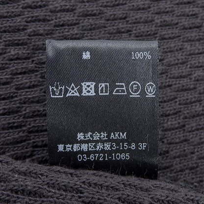 1piu1uguale3 ウノピゥウノウグァーレトレ L/S CREW-NECK トップス メンズ ブラック 4 MRT297 トップス 40