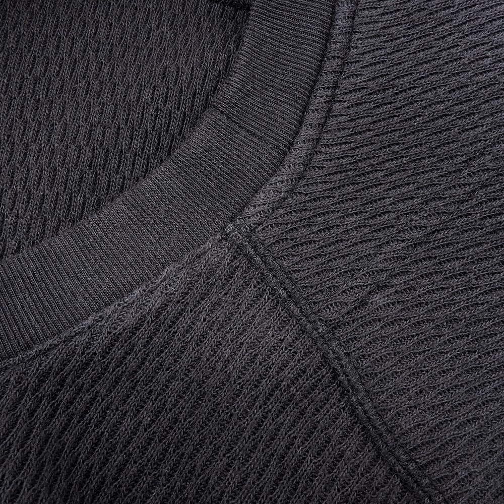 1piu1uguale3 ウノピゥウノウグァーレトレ L/S CREW-NECK トップス メンズ ブラック 4 MRT297 トップス 40