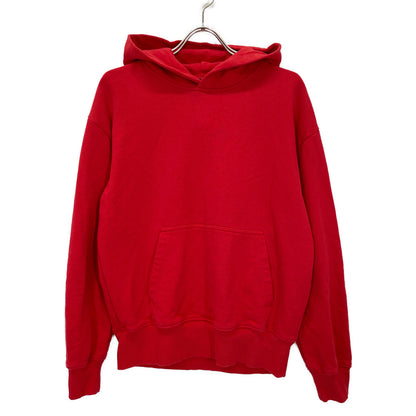 DIESEL ディーゼル レッド S-MACS-HOOD-MEGOVAL ビッグロゴ プルオーバーフーディ トップス S