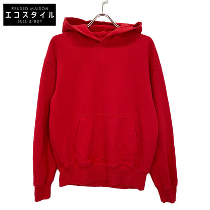 DIESEL ディーゼル レッド S-MACS-HOOD-MEGOVAL ビッグロゴ プルオーバーフーディ トップス S