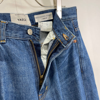 YAECA ヤエカ インディゴ 13-11U DENIM PANTS WIDE STRAIGHT ボトムス 29
