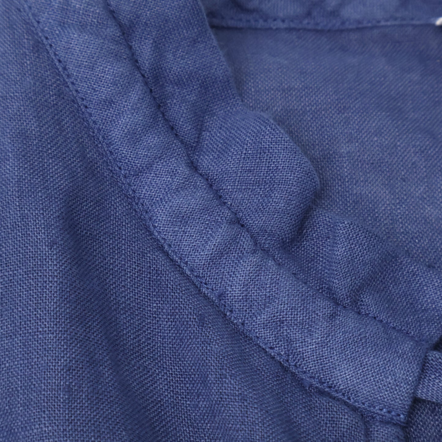 BAGUTTA バグッタ ﾌﾞﾙｰ ﾘﾈﾝ ×高橋ﾘﾀ LEVANTET ﾉｰｽﾘｰﾌﾞ ﾌﾞﾗｳｽ トップス XS