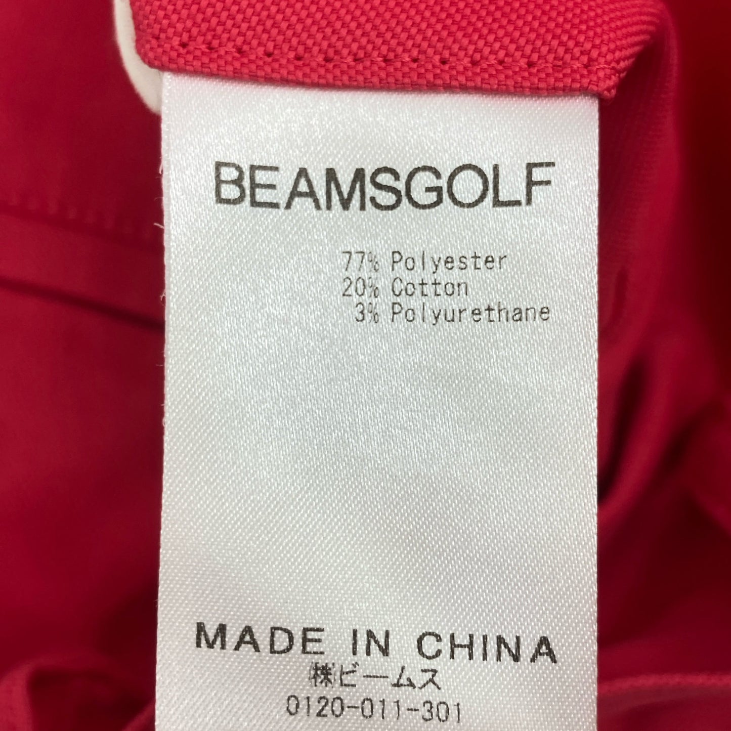 BEAMS GOLF ビームスゴルフ ﾋﾟﾝｸ ｼｬｰﾘﾝｸﾞｵｯｸｽ ｼｮｰﾄﾊﾟﾝﾂ ボトムス 44