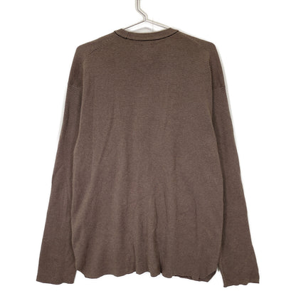 BATONER バトナー ブラウン ボーダー カーディガン BN-23FM-004 トップス 2