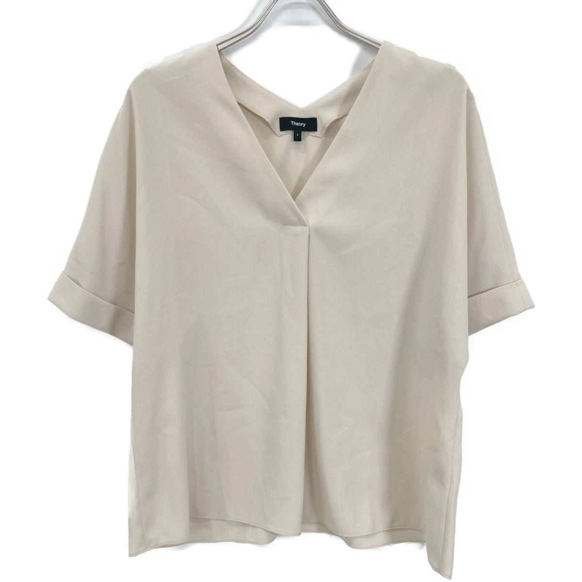 Theory セオリー 24SS ﾍﾞｰｼﾞｭ 4108224 Prime GGT Matara N トップス S