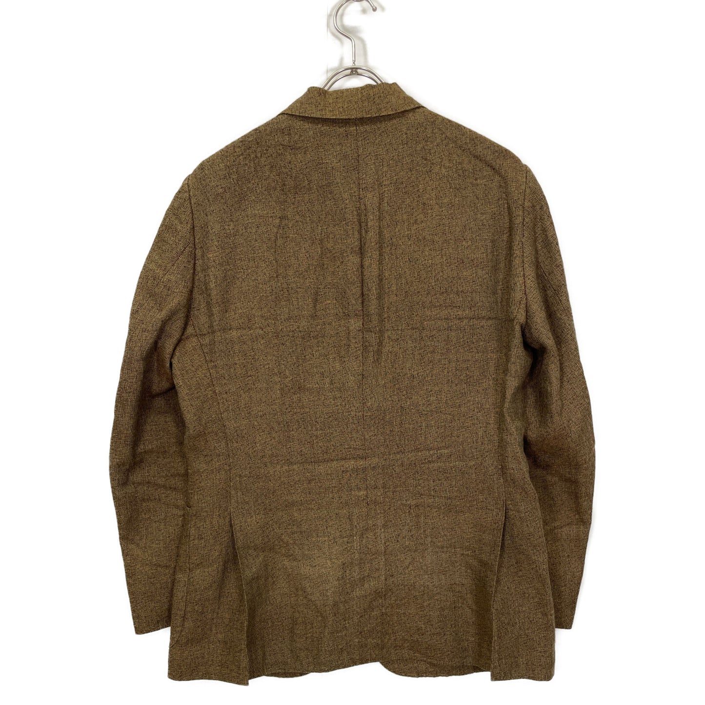 TOMORROWLAND PILGRIM トゥモローランドピルグリム ﾌﾞﾗｳﾝ ｻﾏｰﾂｲｰﾄﾞ 段返り3Bﾃｰﾗｰﾄﾞｼﾞｬｹｯﾄ ジャケット 46