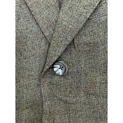 TOMORROWLAND PILGRIM トゥモローランドピルグリム ﾌﾞﾗｳﾝ ｻﾏｰﾂｲｰﾄﾞ 段返り3Bﾃｰﾗｰﾄﾞｼﾞｬｹｯﾄ ジャケット 46