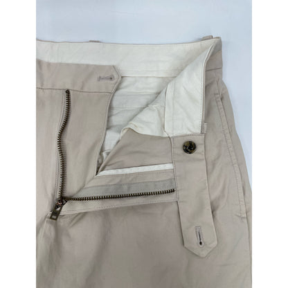 Brooks Brothers ブルックスブラザーズ 24年製 ベージュ スーピマコットン ストレッチ ポプリン チノパンツ ボトムス 33