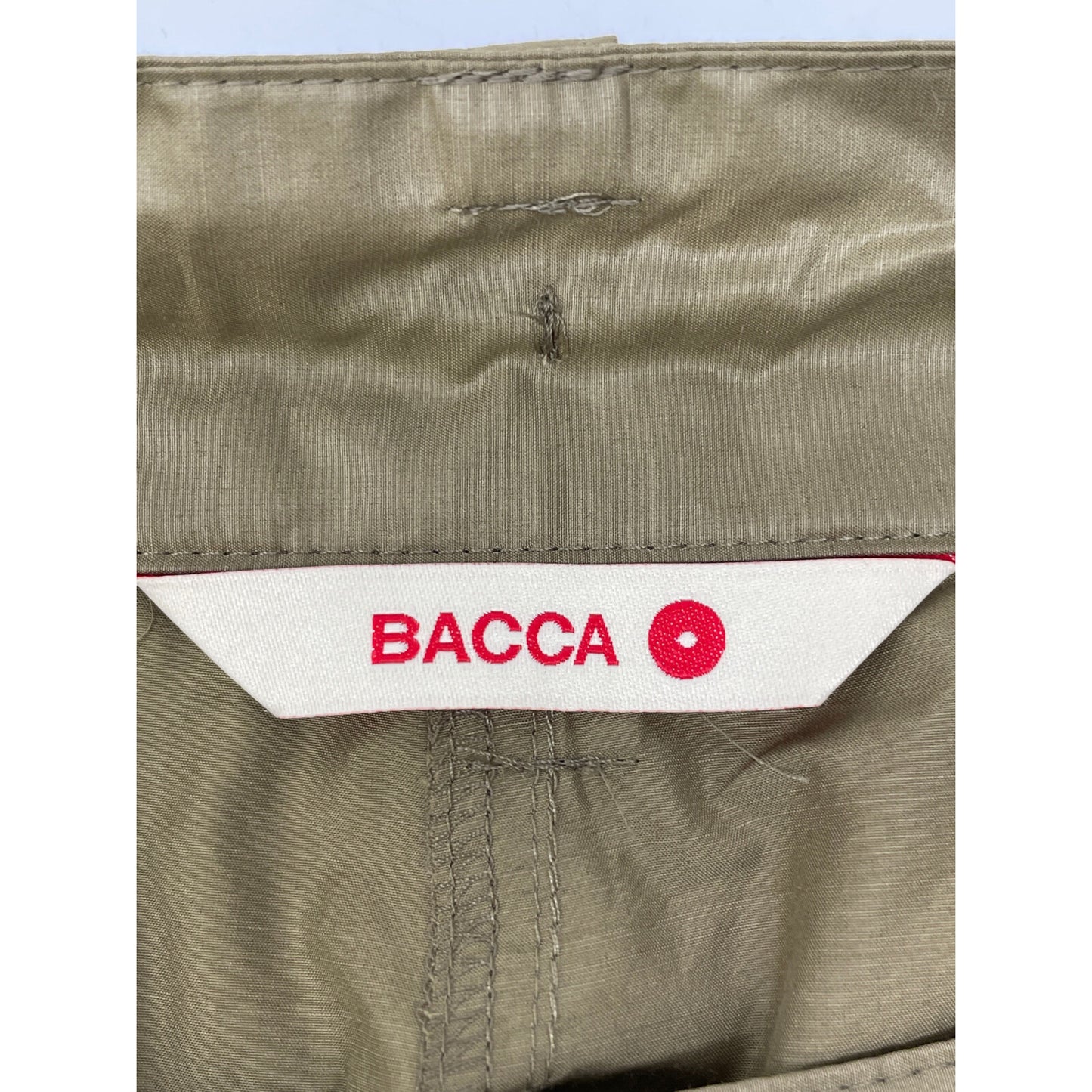 BACCA バッカ ｶｰｷ ｼｬｲﾆﾝｸﾞﾀｲﾌﾟﾗｲﾀｰ ﾊﾟｯﾁﾎﾟｹｯﾄﾊﾟﾝﾂ ボトムス 36
