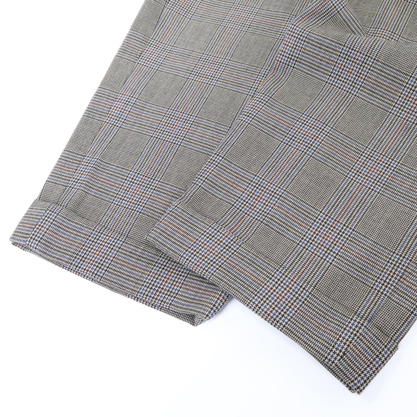 TOMORROWLAND トゥモローランド 【美品】elan vital 63-04-94-04503 グレンチェック ウール スラックス/ ボトムス 50