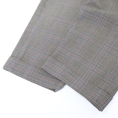 TOMORROWLAND トゥモローランド 【美品】elan vital 63-04-94-04503 グレンチェック ウール スラックス/ ボトムス 50