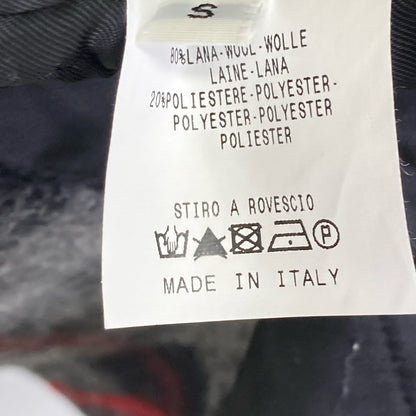 BAD SPIRIT バッドスピリット グレー ウール チャック 中綿 ダブル 論じジレコート コート S