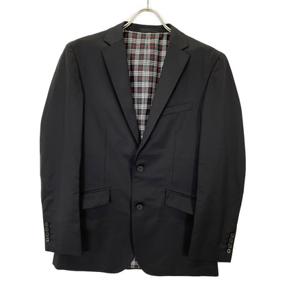 BLACK LABEL CRESTBRIDGE ブラックレーベルクレストブリッジ ﾌﾞﾗｯｸ 51D02-203-09 ｳｰﾙ混 ﾃｰﾗｰﾄﾞｼﾞｬｹｯﾄ ジャケット M