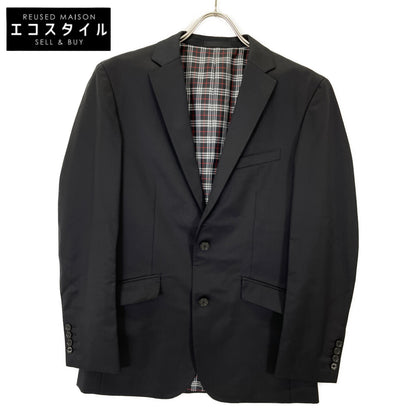 BLACK LABEL CRESTBRIDGE ブラックレーベルクレストブリッジ ﾌﾞﾗｯｸ 51D02-203-09 ｳｰﾙ混 ﾃｰﾗｰﾄﾞｼﾞｬｹｯﾄ ジャケット M