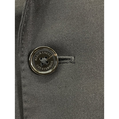 BLACK LABEL CRESTBRIDGE ブラックレーベルクレストブリッジ ﾌﾞﾗｯｸ 51D02-203-09 ｳｰﾙ混 ﾃｰﾗｰﾄﾞｼﾞｬｹｯﾄ ジャケット M