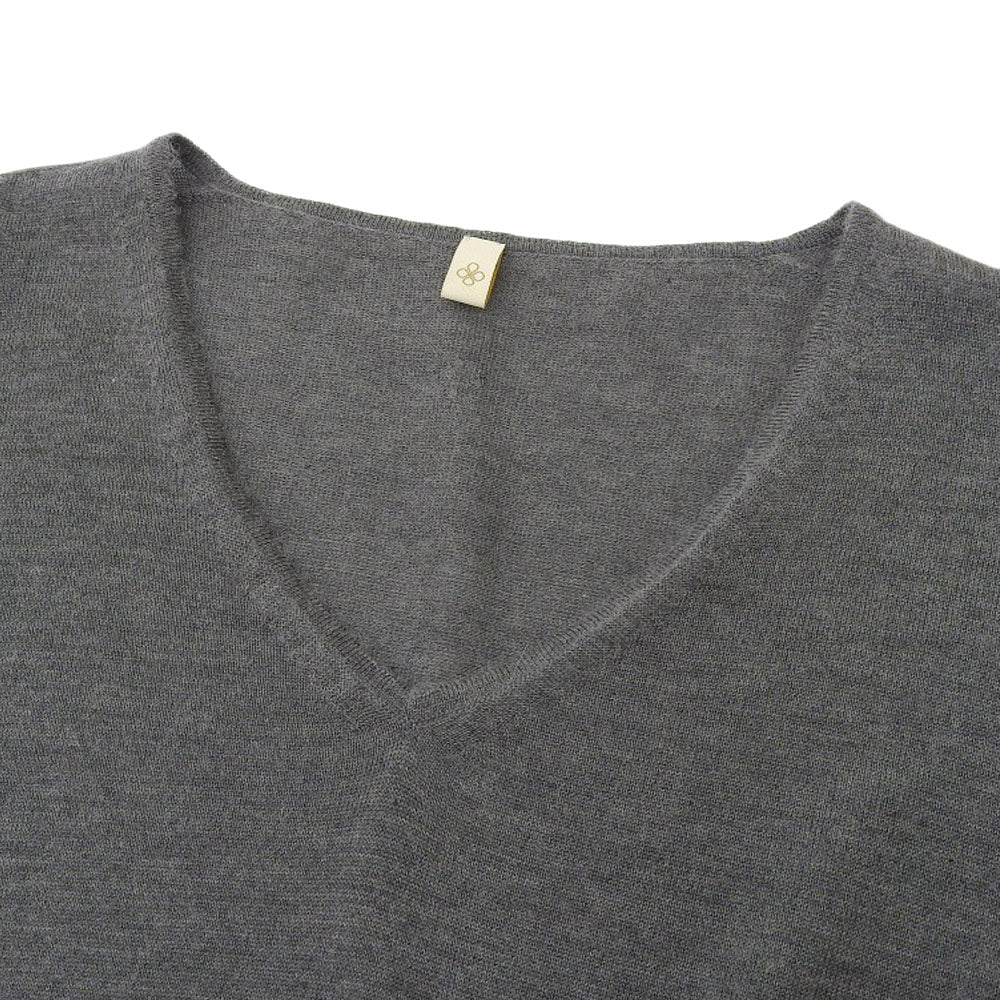 TOYOBOSHI トウヨウボウシ 新品同様 TOYOBOSHI 東洋紡糸 トウヨウボウシ 竹炭 SUKAI-STH カシミヤシルク セーター レディース チャコールグレ― 1 09IT-CS0001 トップス 1
