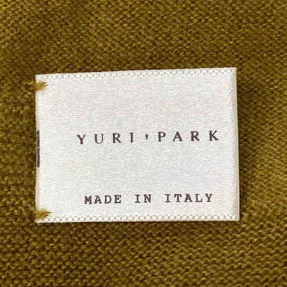 YURI+PARK ユリパーク マスタード ウール・カシミヤ・シルク JOULE-WO カーディガン トップス 表記なし