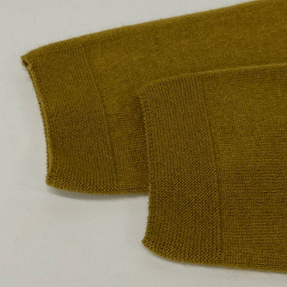 YURI+PARK ユリパーク マスタード ウール・カシミヤ・シルク JOULE-WO カーディガン トップス 表記なし