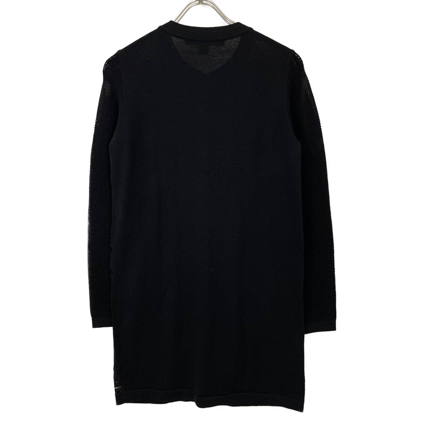 DIANEvonFURSTENBERG ダイアンフォンファステンバーグ ブラック 16年 DVF CARMELA LACE ウール ニット カーディガン トップス S