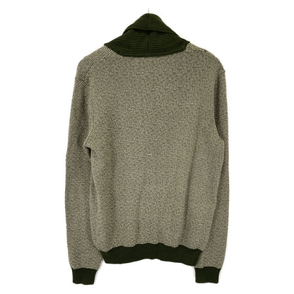 ZANONE ザノーネ ｸﾞﾘｰﾝ 7ETJP1 ZC047 ｺｯﾄﾝ ｽﾀﾝﾄﾞｶﾗｰﾆｯﾄｶｰﾃﾞｨｶﾞﾝ トップス 48