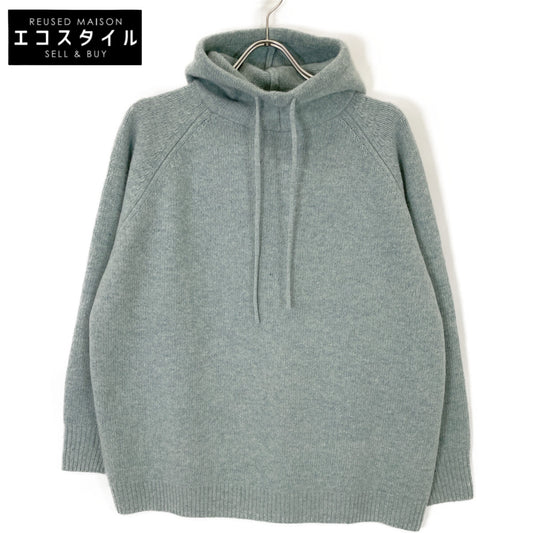 CLANE クラネ ブルー 15106-2222 H/N KNIT HOODIE トップス 1