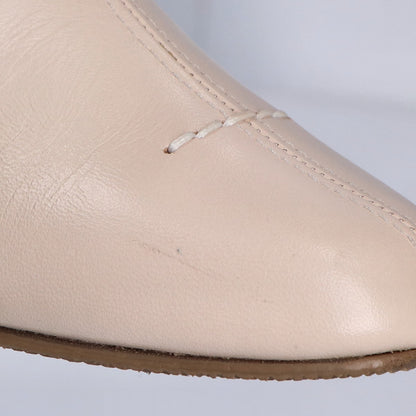 SAKIAS サキアス ベージュ 5-LAB ファイブステッチ サイドジップ ブーツ シューズ 37.5