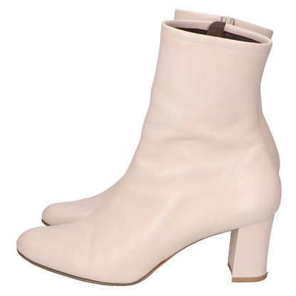 SAKIAS サキアス ベージュ 5-LAB ファイブステッチ サイドジップ ブーツ シューズ 37.5