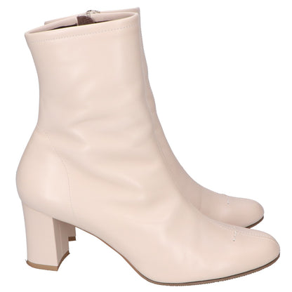 SAKIAS サキアス ベージュ 5-LAB ファイブステッチ サイドジップ ブーツ シューズ 37.5