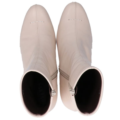 SAKIAS サキアス ベージュ 5-LAB ファイブステッチ サイドジップ ブーツ シューズ 37.5