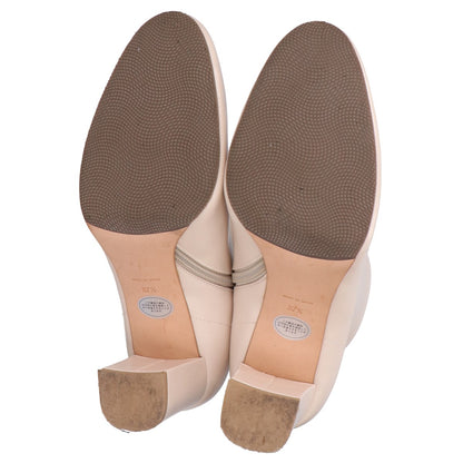 SAKIAS サキアス ベージュ 5-LAB ファイブステッチ サイドジップ ブーツ シューズ 37.5