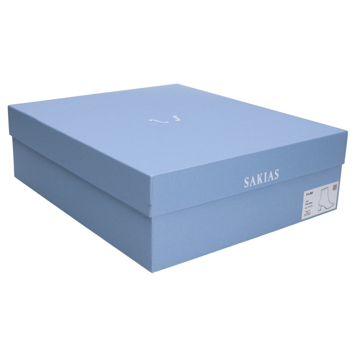 SAKIAS サキアス ベージュ 5-LAB ファイブステッチ サイドジップ ブーツ シューズ 37.5