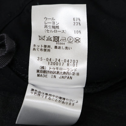 BACCA バッカ ﾁｬｺｰﾙ ｳｰﾙﾚｰﾖﾝﾂｲﾙ ﾄﾗｳｻﾞｰｽﾞ ボトムス 36