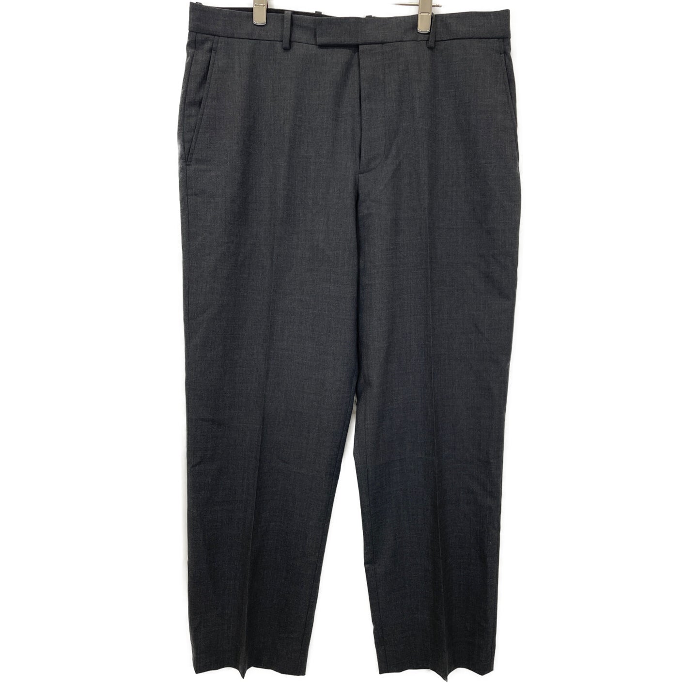 Theory セオリー グレー Bond Wool Twill Straight Pant ボトムス 36