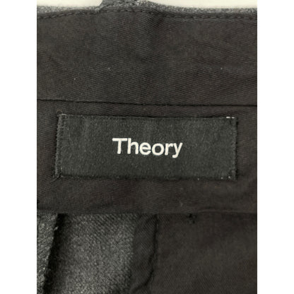 Theory セオリー グレー Bond Wool Twill Straight Pant ボトムス 36