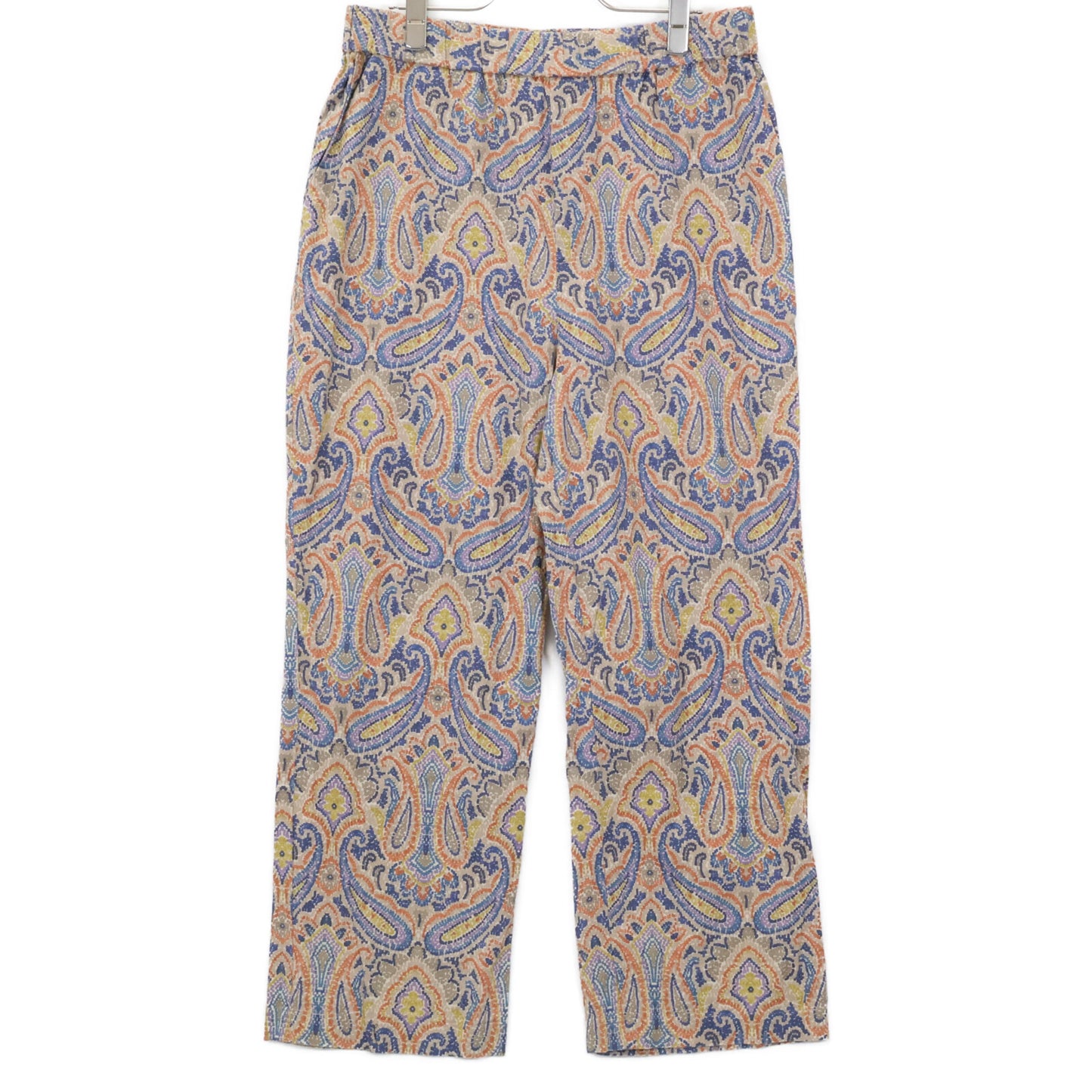 adeu アデウ ペイズリー コットンリネン イージーパンツ ボトムス 1