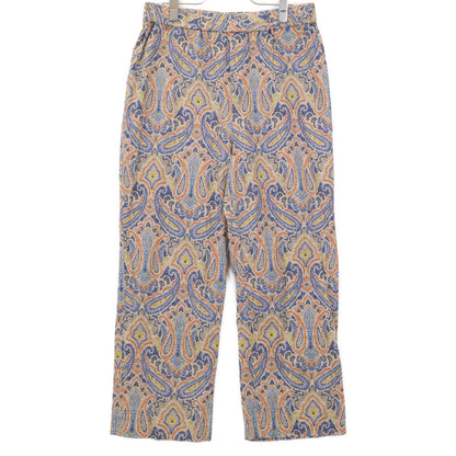 adeu アデウ ペイズリー コットンリネン イージーパンツ ボトムス 1